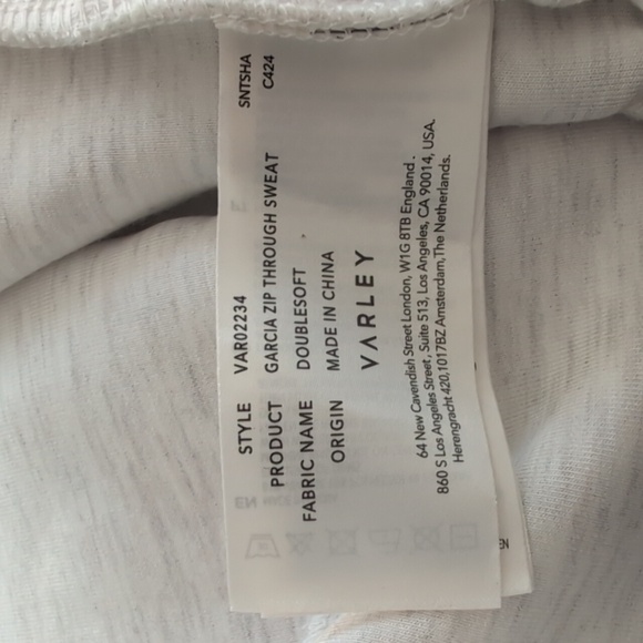 Varley Cream DoubleSoft Jacket - Picture 8 of 8